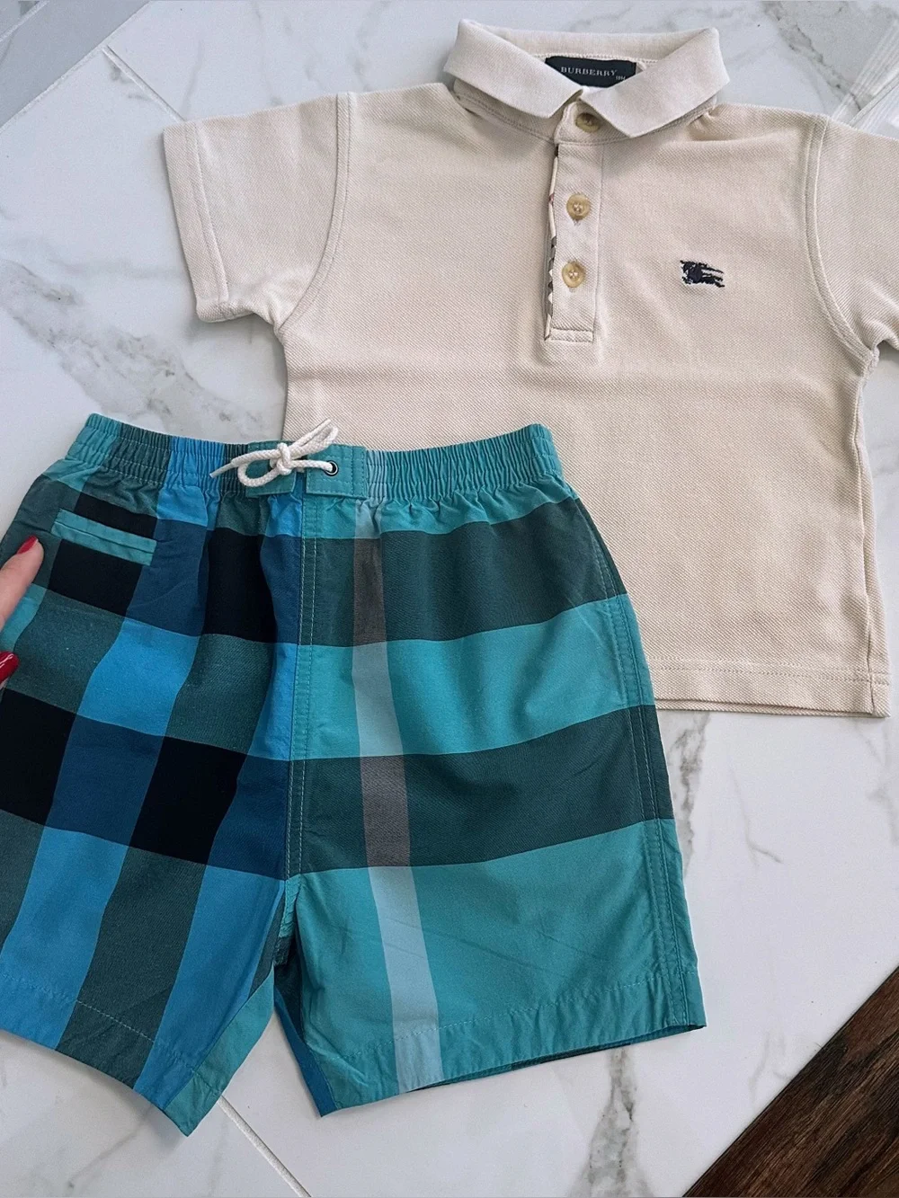 Burberry matching swim